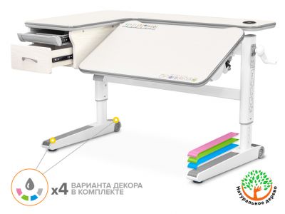 Детский стол Mealux Woodville Multicolor Energy