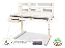 Детский стол Mealux Montreal 2 Multicolor BD-670-2  с полкой