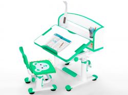 Комплект парта и стульчик Mealux BD-10 с лампой