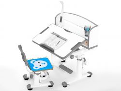 Комплект парта и стульчик Mealux BD-10 с лампой