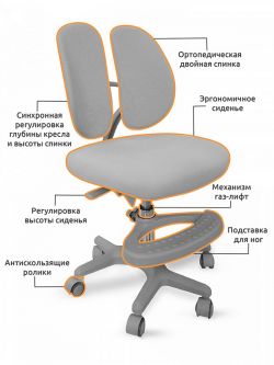 Детское кресло Mealux EVO Mio-2 (Y-408)
